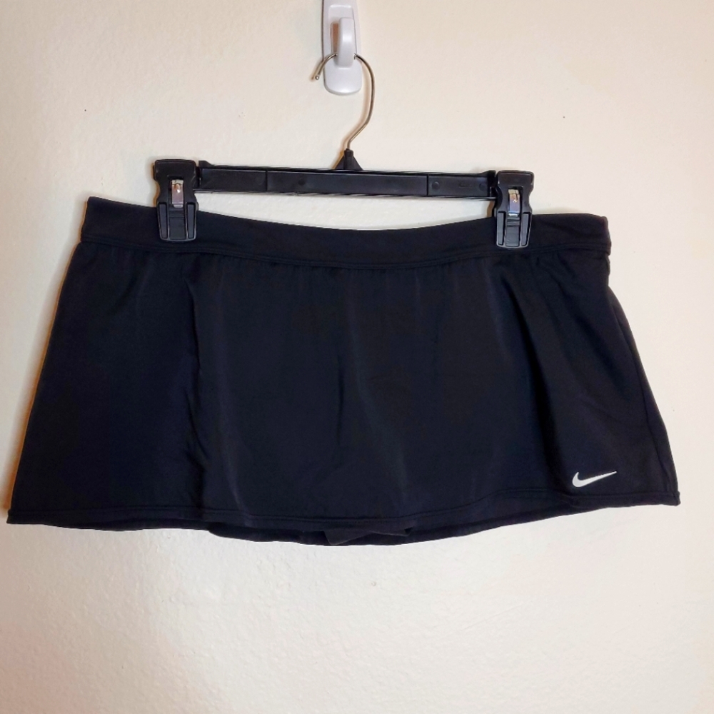 Nike swim micromini skirt bottoms size 14 large